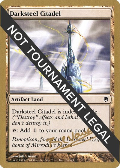 Darksteel Citadel - 2004 Manuel Bevand (DST) (World Championship Decks) Medium Play
