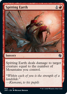 Spitting Earth (Jumpstart) Medium Play