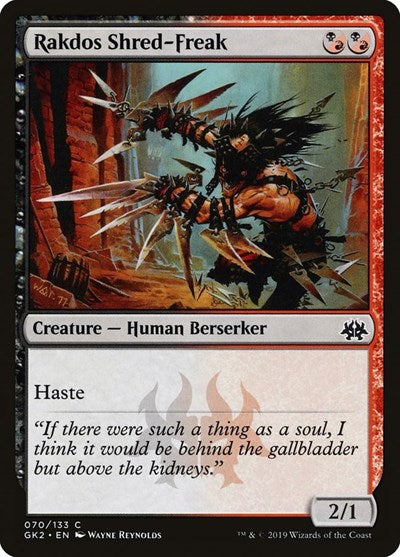Rakdos Shred-Freak (Ravnica Allegiance: Guild Kits) Medium Play