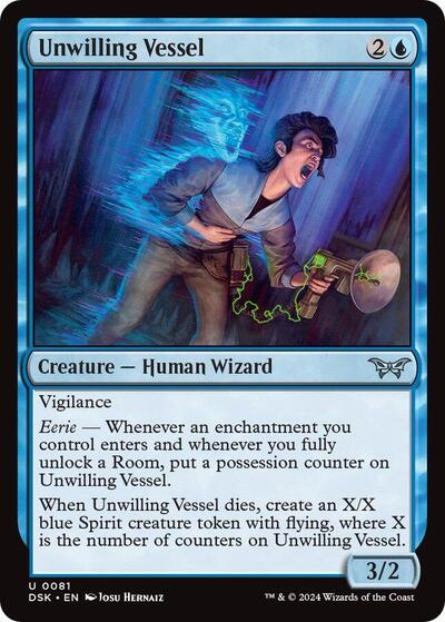 Unwilling Vessel (Duskmourn: House of Horror) Light Play