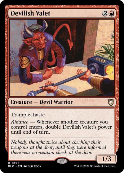 Devilish Valet|0|0|0.00