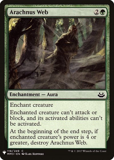 Arachnus Web (Mystery Booster) Near Mint