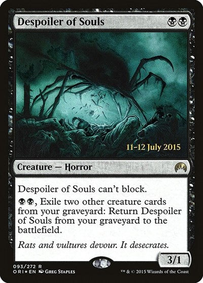 Despoiler of Souls (Promos: Prerelease Cards) Light Play Foil