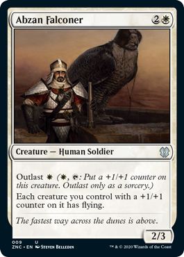 Abzan Falconer (Commander 2020 Zendikar Rising) Medium Play