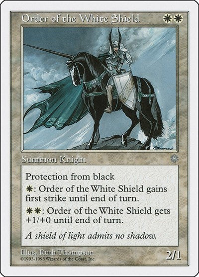 Order of the White Shield|1|0|0.00