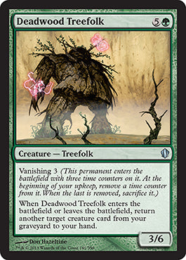 Deadwood Treefolk (Commander 2013 Edition) Medium Play