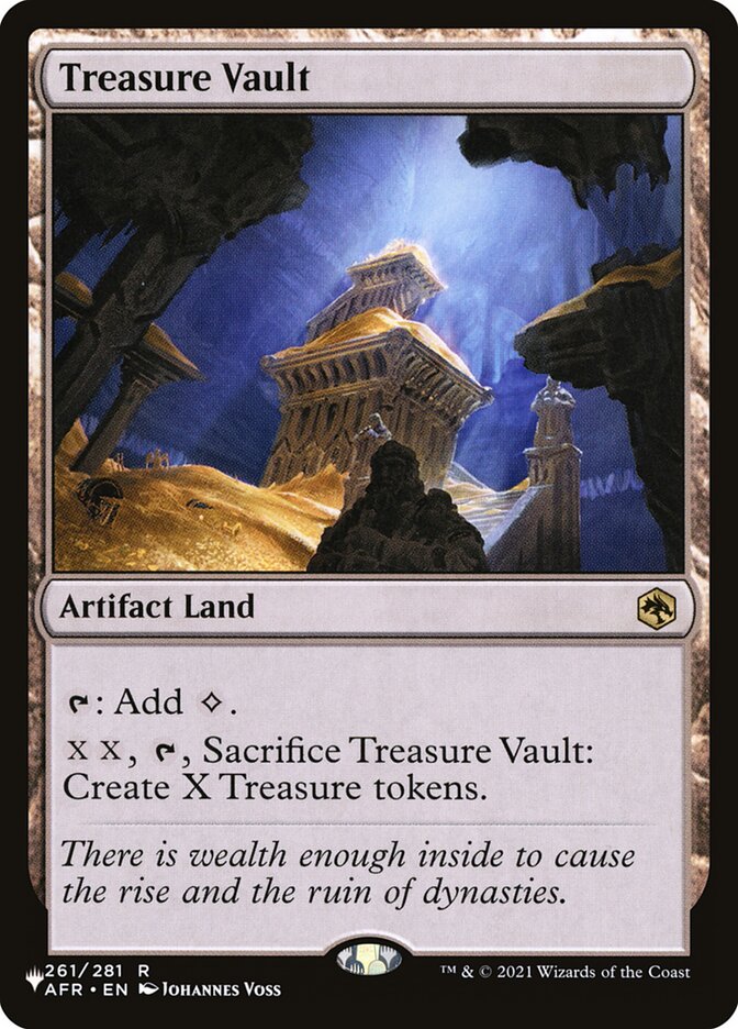 Treasure Vault (The List) Light Play
