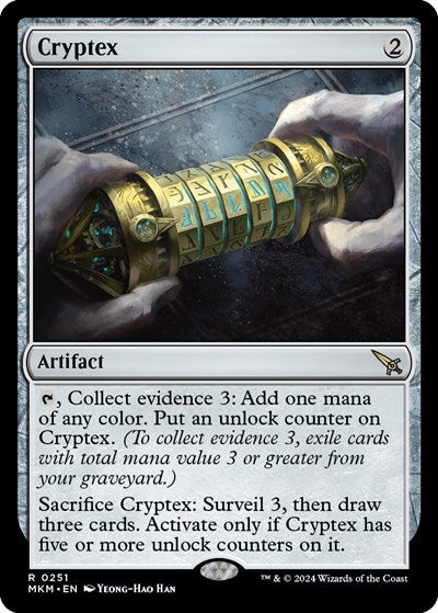 Cryptex (Murders at Karlov Manor) Damaged / Poor Foil