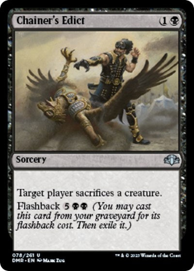Chainer's Edict (Dominaria Remastered) Near Mint