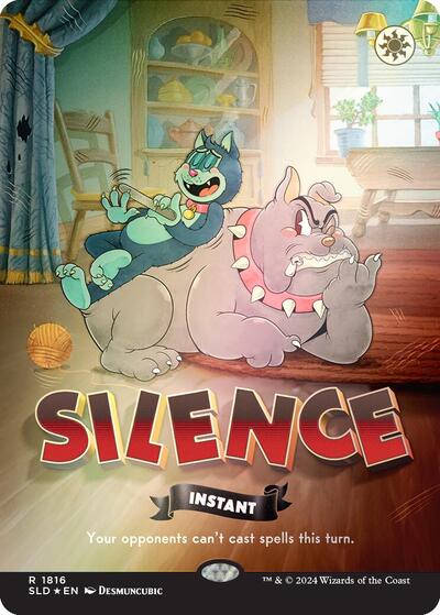 Silence (1816) (Rainbow Foil) (Secret Lair) Near Mint Foil