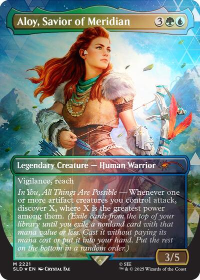 Aloy Savior of Meridian Rainbow Foil|3|0|0.00