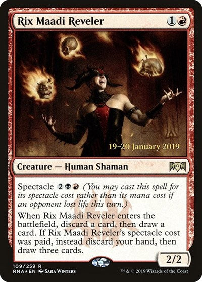 Rix Maadi Reveler (Promos: Prerelease Cards) Light Play Foil