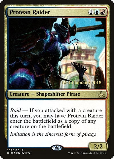Protean Raider (Promos: Prerelease Cards) Medium Play Foil