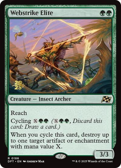 Webstrike Elite (Promos: Prerelease Cards) Light Play Foil
