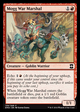 Mogg War Marshal (Eternal Masters) Medium Play
