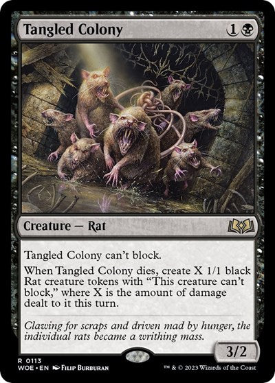 Tangled Colony (Wilds of Eldraine) Medium Play