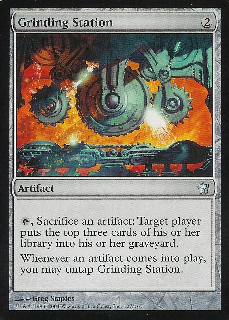 Grinding Station (Fifth Dawn) Light Play Foil