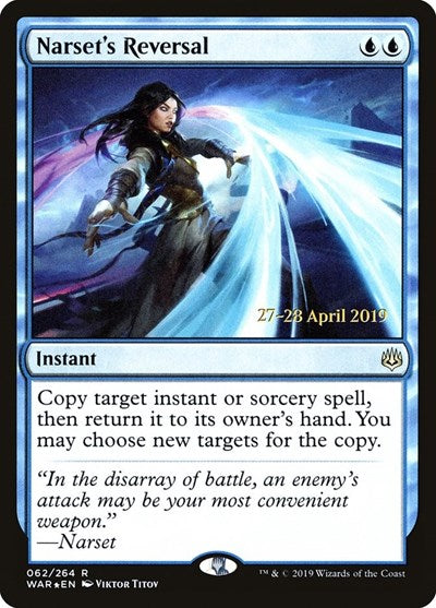 Narset's Reversal (Promos: Prerelease Cards) Light Play Foil