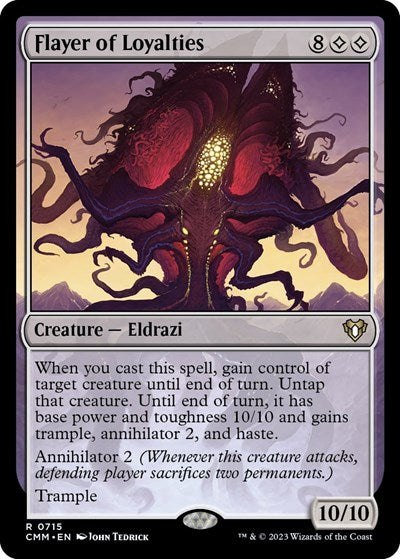 Flayer of Loyalties (Commander Masters) Medium Play