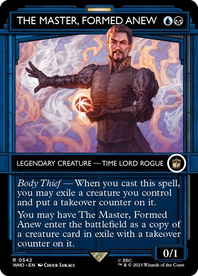 The Master, Formed Anew (Showcase) (Universes Beyond: Doctor Who) Near Mint