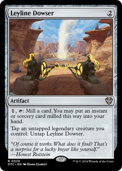 Leyline Dowser (Commander: Outlaws of Thunder Junction) Light Play