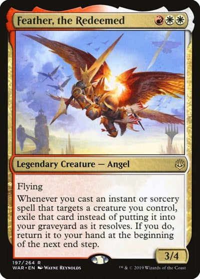 Feather, the Redeemed (Promo Pack: Theros Beyond Death) Medium Play Foil
