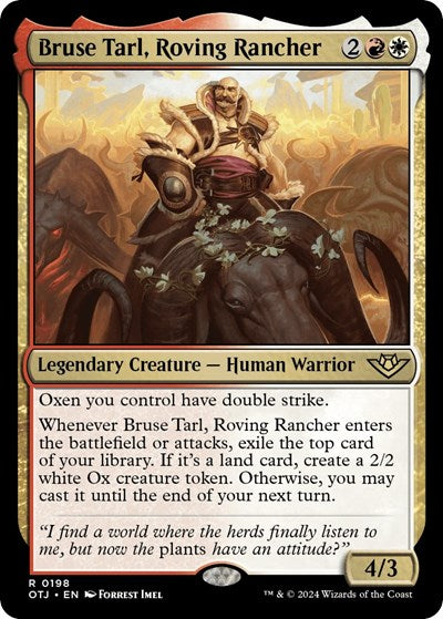 Bruse Tarl, Roving Rancher (Outlaws of Thunder Junction) Light Play