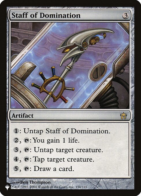 Staff of Domination (The List) Light Play