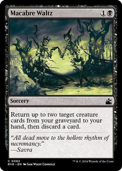 Macabre Waltz (Ravnica Remastered) Near Mint
