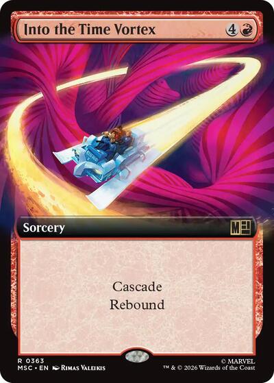Into the Time Vortex (Extended Art) (Commander: Marvel Super Heroes) Near Mint