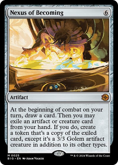Nexus of Becoming (Outlaws of Thunder Junction: The Big Score) Light Play Foil