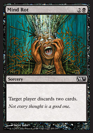 Mind Rot (Magic 2011 Core Set) Medium Play
