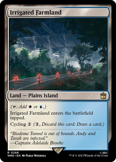 Irrigated Farmland (Universes Beyond: Doctor Who) Near Mint Foil