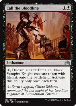Call the Bloodline (Shadows Over Innistrad) Medium Play