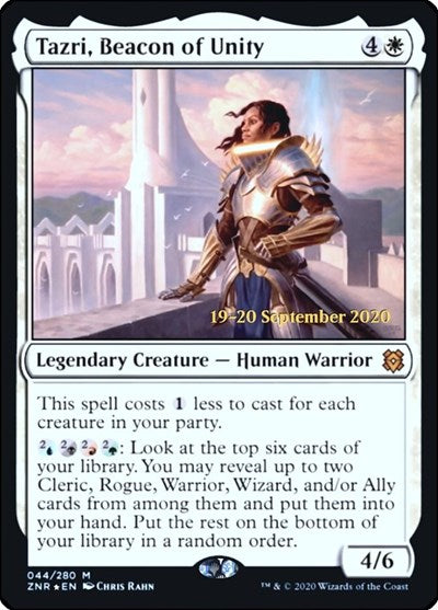 Tazri, Beacon of Unity (Promos: Prerelease Cards) Near Mint Foil