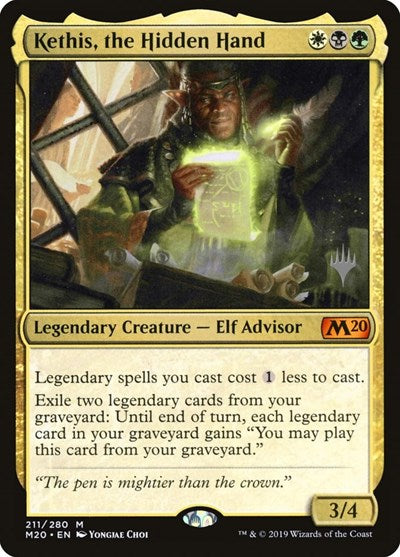 Kethis, the Hidden Hand (Promo Pack: Core Set 2020) Near Mint Foil