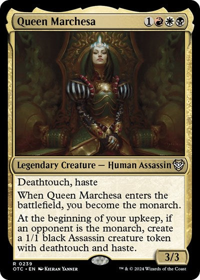 Queen Marchesa (Commander: Outlaws of Thunder Junction) Near Mint