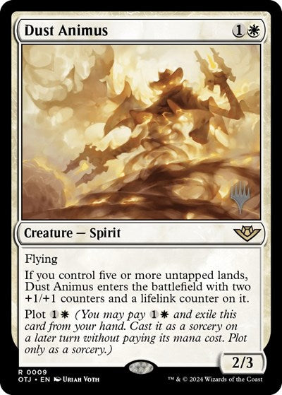 Dust Animus (Promo Pack: Outlaws of Thunder Junction) Near Mint