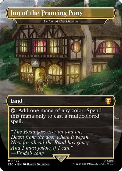 Inn of the Prancing Pony - Pillar of the Paruns (Commander: The Lord of the Rings: Tales of Middle-earth) Light Play