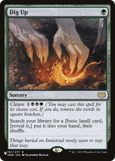 Dig Up (The List) Medium Play