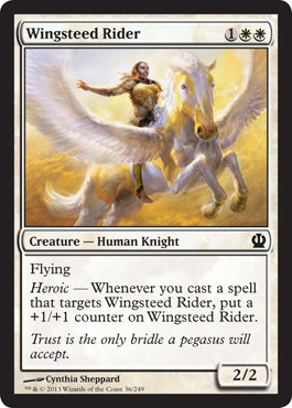 Wingsteed Rider (Theros) Light Play Foil