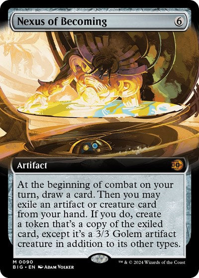 Nexus of Becoming (Extended Art) (Outlaws of Thunder Junction: The Big Score) Near Mint