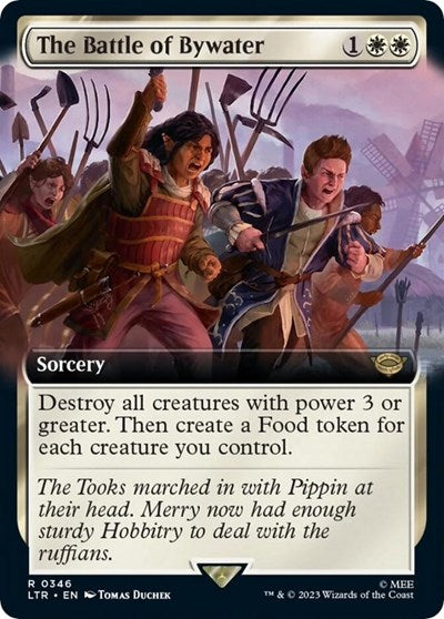 The Battle of Bywater (Extended Art) (Universes Beyond: The Lord of the Rings: Tales of Middle-earth) Near Mint