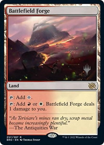 Battlefield Forge (Promo Pack: The Brothers War) Near Mint Foil