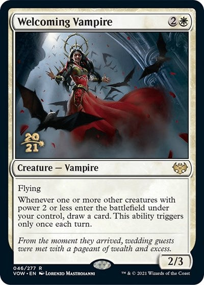 Welcoming Vampire (Promos: Prerelease Cards) Light Play Foil