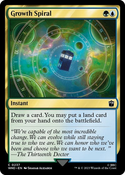 Growth Spiral (Universes Beyond: Doctor Who) Near Mint