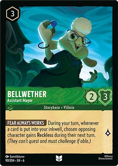 Bellwether - Assistant Mayor (Azurite Sea) Near Mint Cold Foil
