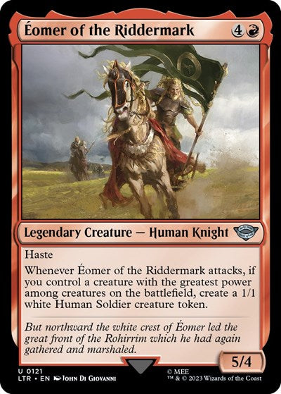 Eomer of the Riddermark (Universes Beyond: The Lord of the Rings: Tales of Middle-earth) Medium Play Foil