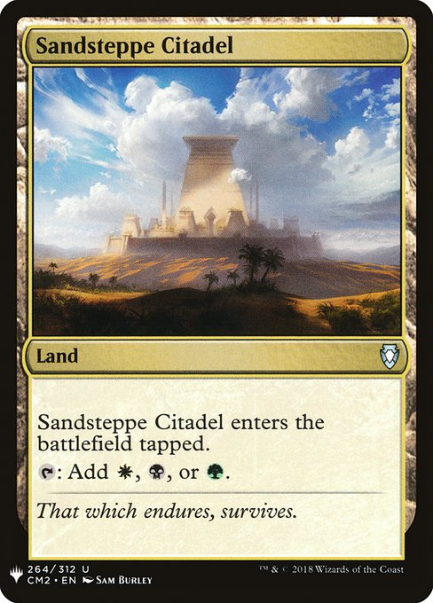 Sandsteppe Citadel (Mystery Booster) Light Play
