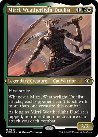 Mirri Weatherlight Duelist Foil Etched|0|0|0.00